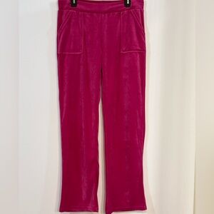 Daizy Women's Pink Velour Pants